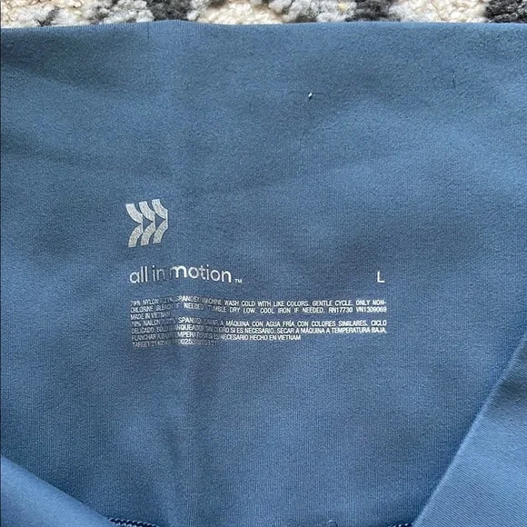 Ultra High-Waisted clay Blue Leggings - Picture 2 of 3